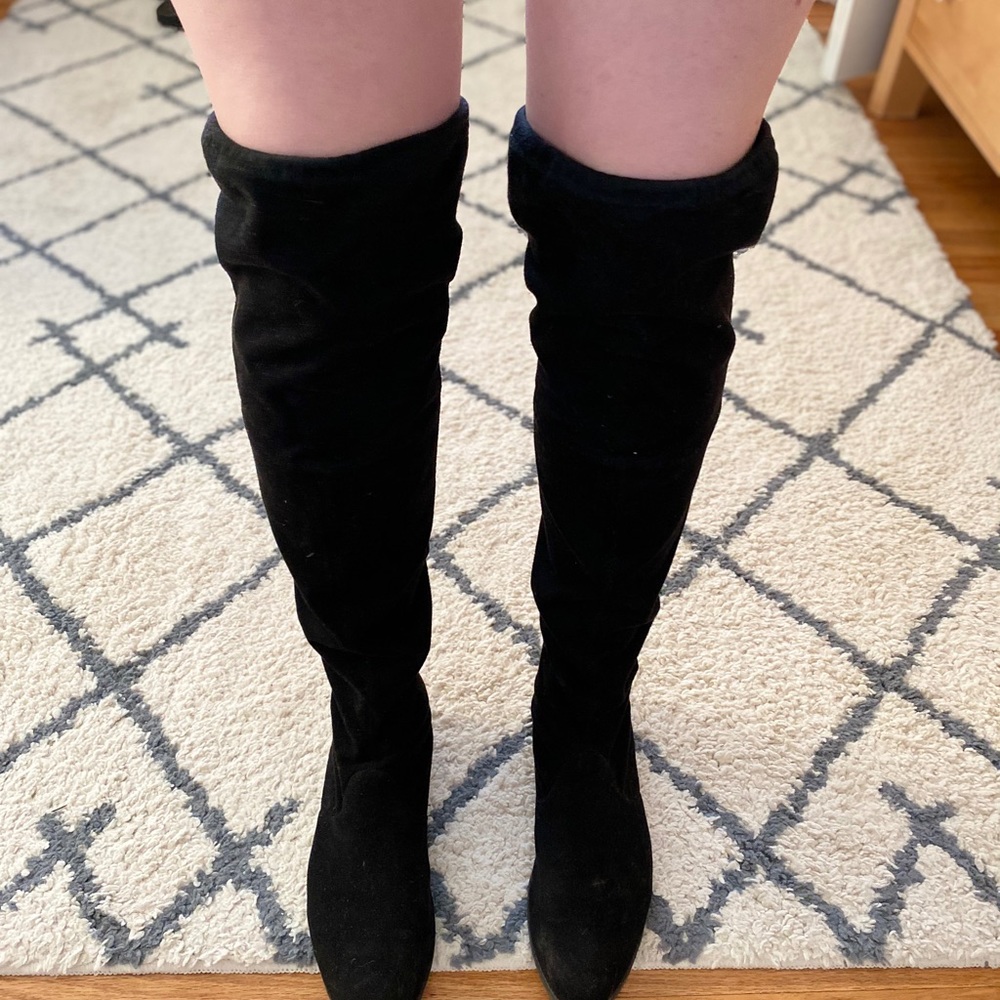 Black Over the knee boots